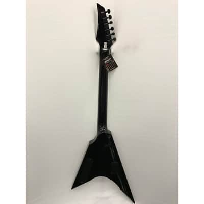 Fernandes V-Hawk Deluxe Electric Guitar EMG 81/85 - Black image 5