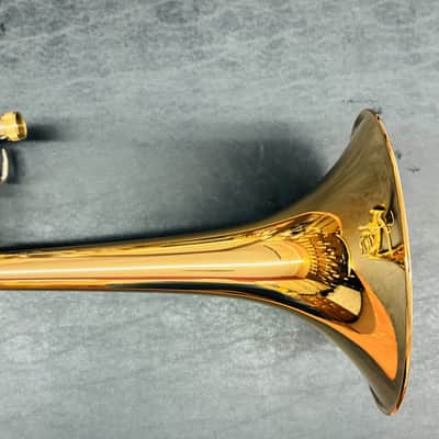 C-STOCK Bach Stradivarius 42BOG Professional Trombone Gold Bell image 9