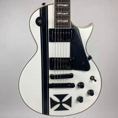 ESP LTD Iron Cross - James Hetfield Metalica Model White Super Clean, set up, ready to go . HSC included! image 1