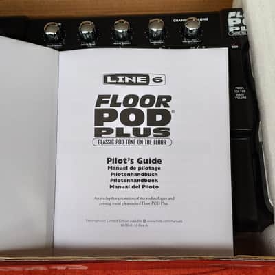 Line 6 Floor POD Plus Multi-Effect and Amp Modeler * many high quality sounds * sturdy construction and compact format * as NEW * image 9