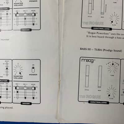 Moog The Rogue Synthesizer Owner's Manual 1981 Herb Deutsch image 4