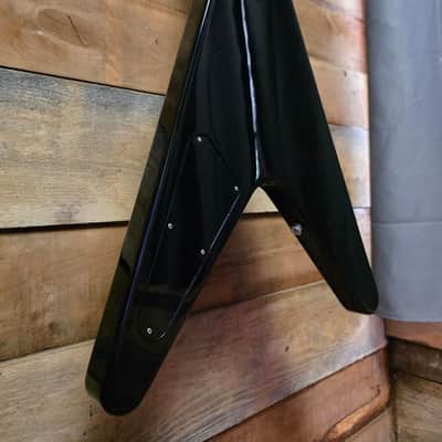 2023 Gibson USA 80's Flying V (Pre-Owned) - Black w/ Hard Case image 13