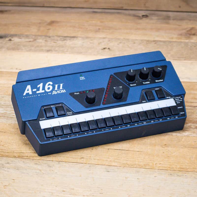 Aviom A-16II (A16-II) Personal Monitor Mixer In-Ear Digital Mixing U271361 image 1