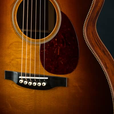 Bourgeois 000C DB Signature Madagascar Rosewood and Aged Tone Sitka Spruce Sunburst NEW image 8