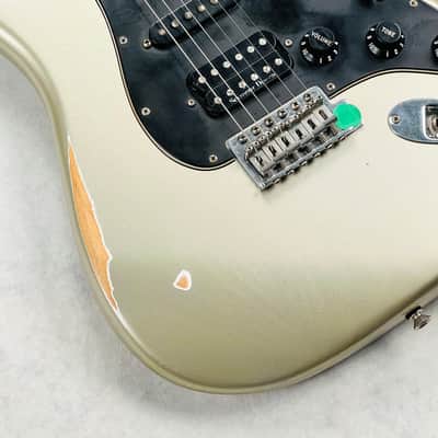 Fender Road Worn Player Stratocaster HSS 2011 - Inca Silver image 4