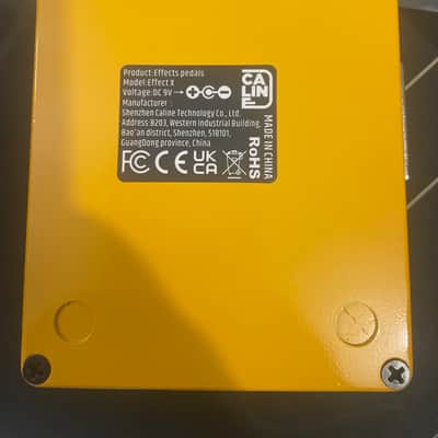 Caline CP-60 Wine Cellar Bass Driver / DI 2019 - Present - Yellow image 3