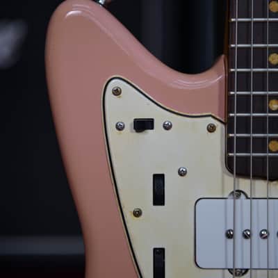 Noizemaker Jazzmaster Shell Pink Montys Pickups Spitfire Pickguard Mastery image 5