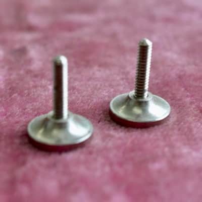 Vintage 1952 1953 Gibson Les Paul Goldtop Trapeze Tailpiece mounting feet Es225 image 2