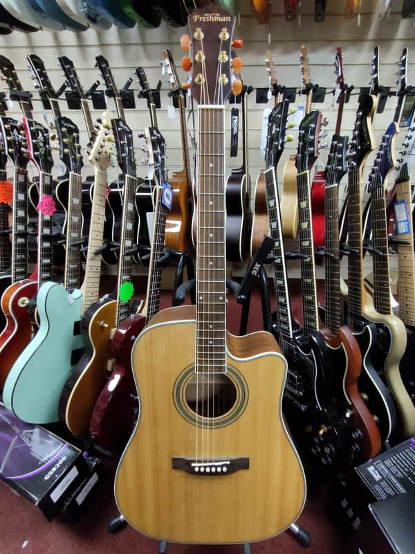 Freshman Apollo 1DC  Dreadnought Electro Acoustic Guitar