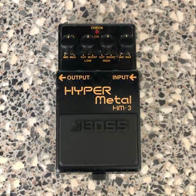 Boss HM-3 Hyper Metal Distortion Pedal | Reverb