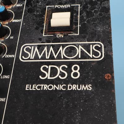Simmons SDS 8 Analog Electronic Drum Drums Machine Synthesizer  Module RUSTY image 6