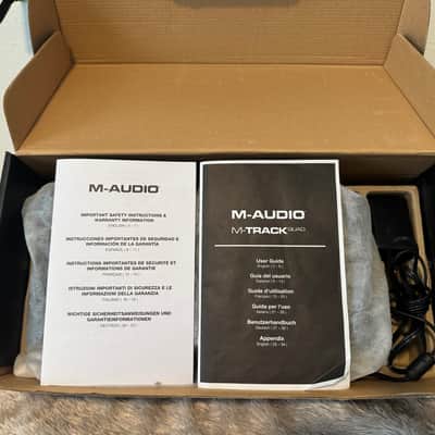 M-Audio M-Track Quad 2013 - Black/brushed nickel image 2