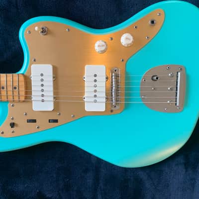 Squier 40th Anniversary Vintage Edition Jazzmaster 2022 - Present - Satin Sea Foam Green image 2