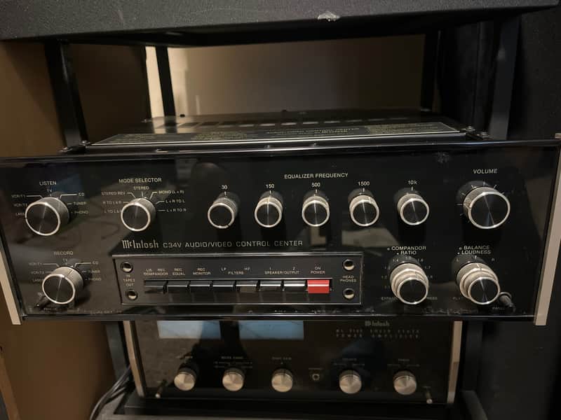 Used Mcintosh C34V Control amplifiers for Sale | HifiShark.com