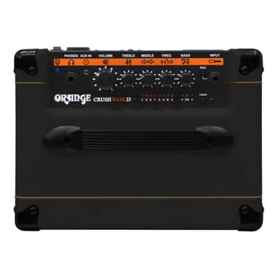 Orange Crush Bass 25 Black image 2
