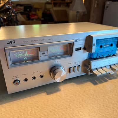 JVC KD-A1 Cassette Deck; New Belts; High Fidelity Beautiful VU Meters Very Rare! image 3
