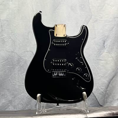 Squier Loaded HH Bullet Stratocaster Body Black Finish image 1