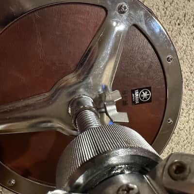 Vintage 1981 Yamaha DS-80 Drum Throne - Rare Brown Vinyl - Date Coded Sept 1981 MIJ image 6