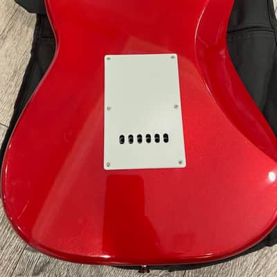 Buzz Feiten  Custom Electric Guitar  - Red Exelent Condition image 11