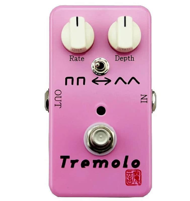 Moen AM-TR Tremolo Guitar Effect Pedal Dual Waveform Toggle True Bypass image 1