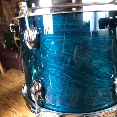 Gretsch Catalina Birch 10” Tom Caribbean Blue Lacquer image 2