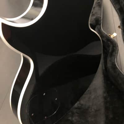 2021 Heritage Custom Shop H-155M Limited-Edition Semi Hollow Electric Guitar in Black image 11