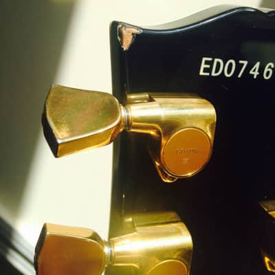 Edwards  E-LP-105CD/P Les Paul Custom Black Beauty Gibson '54 Reissue By ESP Gold Hardware inc Gigbag FREE SHIPPING! image 7