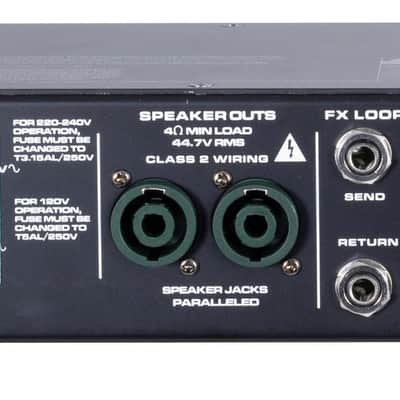 Peavey MiniMAX 600-Watt Lightweight Bass Amp Head image 2
