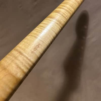 Ferocious Flame Maple Strat Guitar Neck Fits Fender & Warmoth image 10