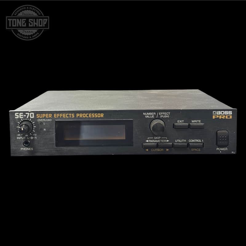 Used Boss SE-70 Rack Super Effect Processor TSS7202 image 1