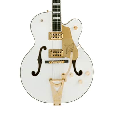 Used Gretsch G6136T-MGC Michael Guy Chislett Falcon w/Bigsby - Vintage White image 1