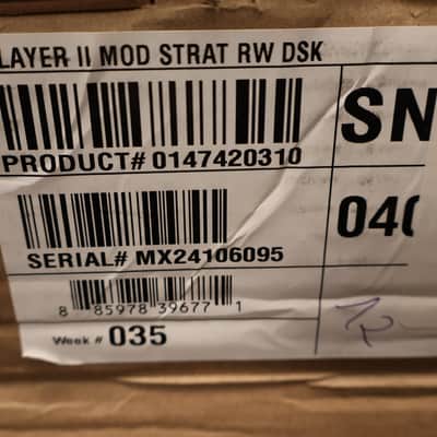 Fender Player II Modified Stratocaster Rosewood Fingerboard Dusk image 9