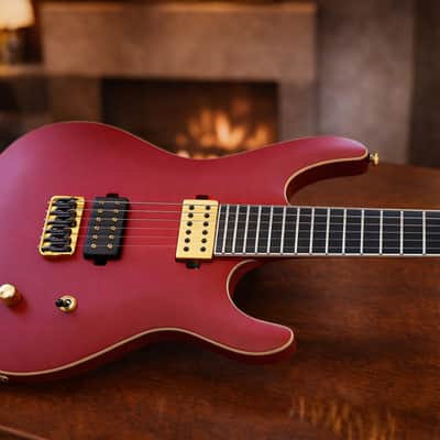 Jericho Guitars Elite Satin Red Standard 25.75" 2026 - Satin image 1
