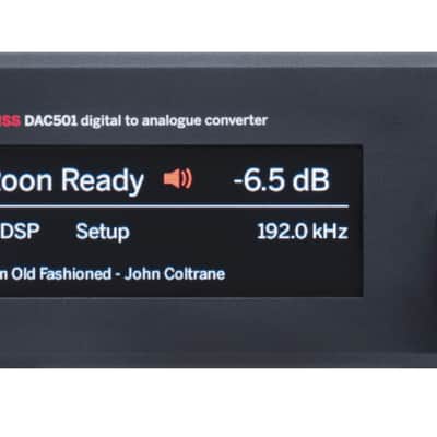 WEISS DAC501 - DAC, Compact Audio Processor & Network Renderer (2 channels version) - NEW! image 2