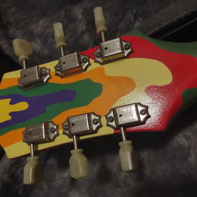 2024 Epiphone Gibson SG '61 "FOOL" Psychedelic Cream Eric Clapton/Todd Rundgren Custom Paintjob w/Case image 16