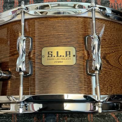 Tama S.L.P. Limited Edition G-Hickory 6.5×14 Snare Drum Gloss Natural Elm image 1