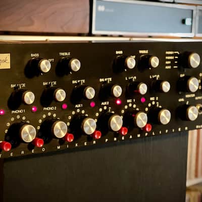Bozak CMA-10-2DL Stereo Rotary DJ Mixer / Phono Preamplifier 1970s