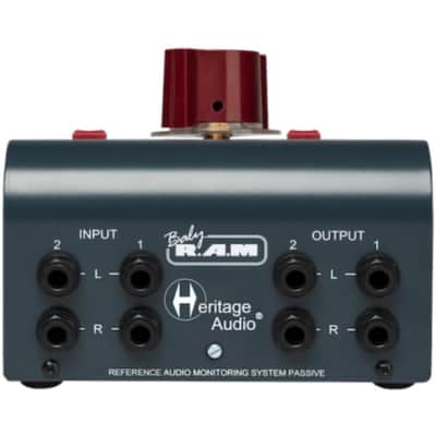 Heritage Audio Baby Ram Passive Studio Monitor Controller - Blue image 3