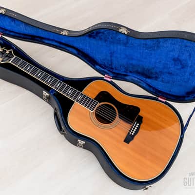 1988 Guild D-60 NT Vintage Dreadnought Acoustic Guitar, Near-Mint w/ Case, Westerly image 20