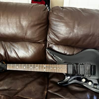 Schecter A-7+ Plus Electric Guitar Black image 1