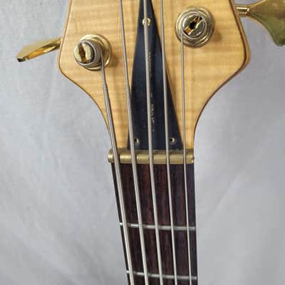 Tune TWB-5T FM 2005 5-String Electric Bass Natural Bartolini etc image 23