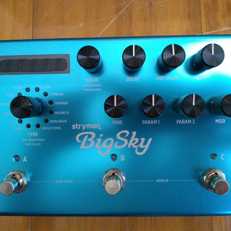 2013 – Present Strymon Big Sky Reverb Blue