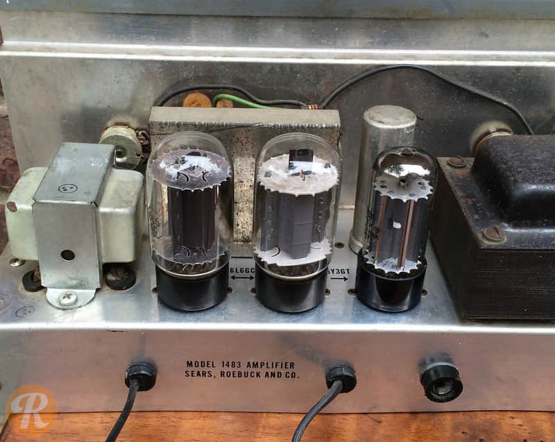 Silvertone Model 1483 23-Watt Bass / Guitar Head image 2