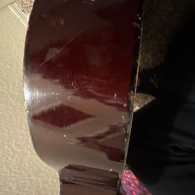 Encore mid-90s Acoustic Guitar image 7