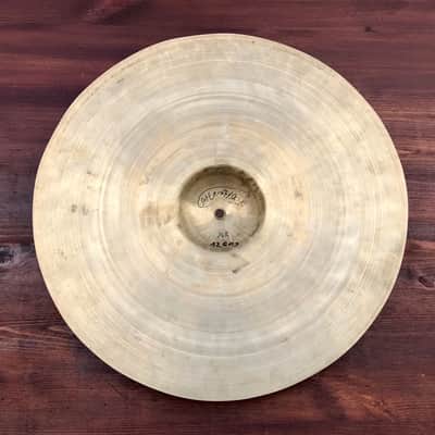 Rare ZILDJI Vram / Zildjian K Constantinople 16” Hi-hat Vintage 20s - ca 100 years old image 5