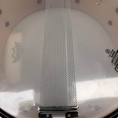 Pork Pie 13" x 5" Maple Snare Drum Natural Satin Finish w/ Tube Lugs & Die-Cast Hoops image 6