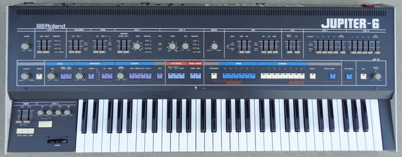 Roland Jupiter-6 - Polyphonic Analog Synthesizer - Pro-Serviced image 1