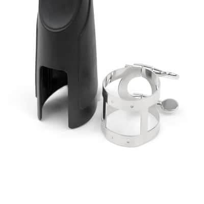 Rico RTS1N Tenor Saxophone Ligature/Cap for Hard Rubber Mouthpieces