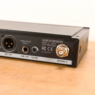 Shure SLX14-H5 Wireless Bodypack System - 518-542 MHz (NO POWER SUPPLY) CG01Y4C image 6