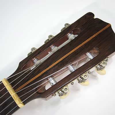Vintage 1965 Giannini Model 522 Brazilian Rosewood Classical Guitar with Original Hard Shell Case! image 17